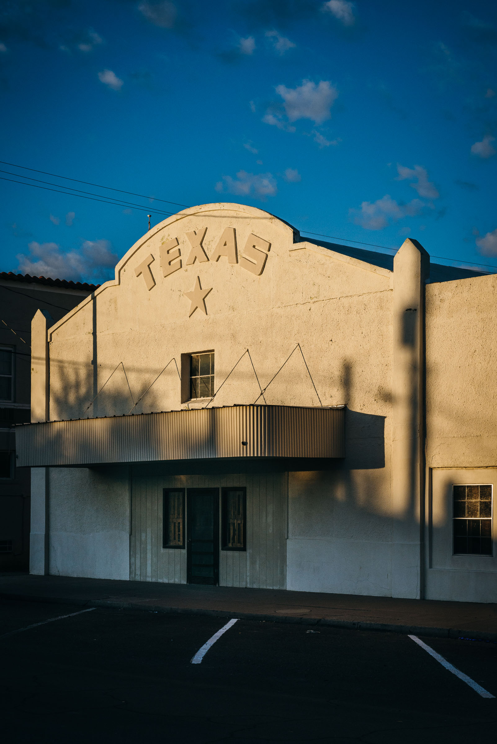 Abandoned building in Marfa TX